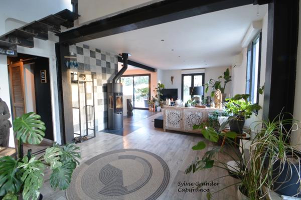 Maison à vendre 6 pièces SENAS (13)avec dépendance piscine lagon et parc arboré