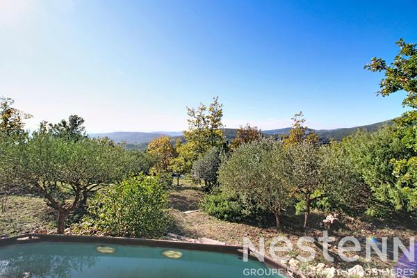 A VENDRE CALLAS - TERRAIN + PROJET CONSTRUCTION + ANNEXE construite en 2023 + PISCINE