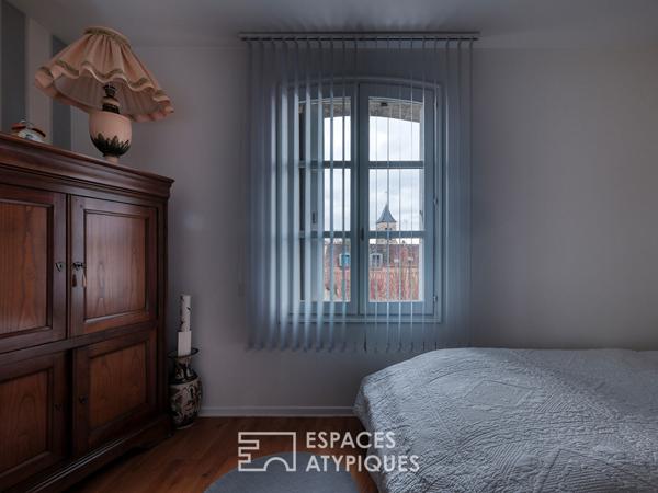 La maison historique et sa dépendance en plein centre-ville