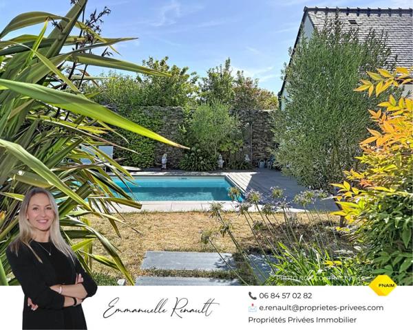 Propriété exceptionnelle Sarzeau centre · Ensemble immobilier, jardin clos, piscine