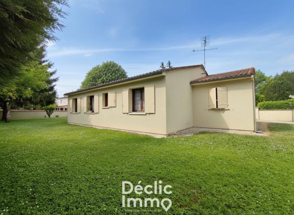 Vente pavillon Barbezieux saint hilaire, 91m² 5 pièces 133 750€ avec garage