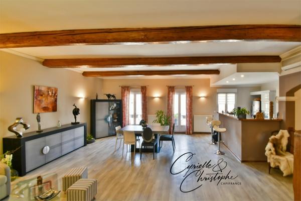 Maison à vendre 6 pièces MONTAGNAC 4 chambres grans salon lumineux