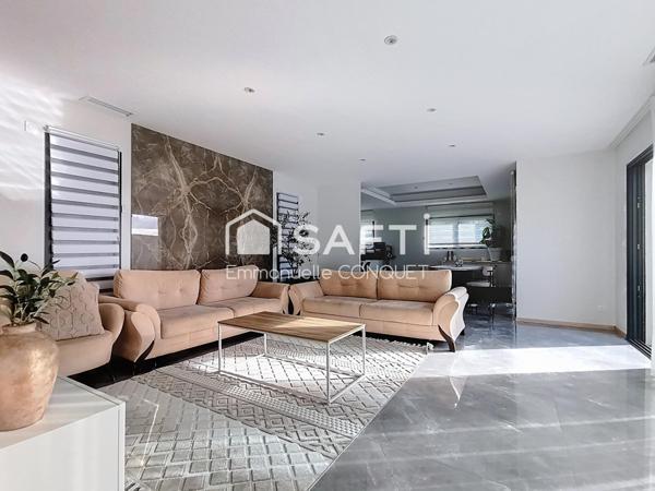 Maison T4 de 123m² avec garage et piscine