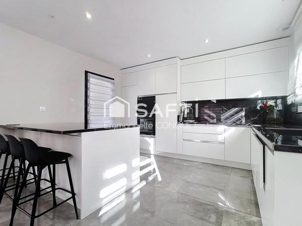 Maison T4 de 123m² avec garage et piscine