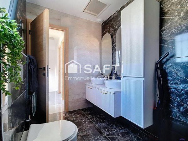 Maison T4 de 123m² avec garage et piscine