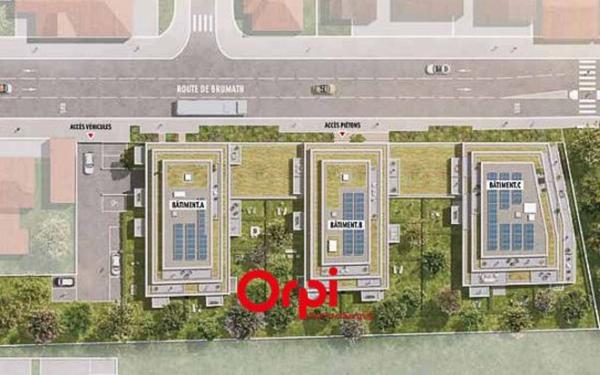 Appartement à vendre    3 pièces • 67 m2 Bischheim