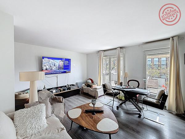 Saint Ouen Sur Seine 5 pièces 91 m2 avec terrasse de 68m² cave et parking !!Au pied du RER C et de la ligne 14