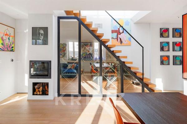 Penthouse Batignolles - Vue Tour Eiffel et Montmartre - 129m2 + 200m2 extérieur