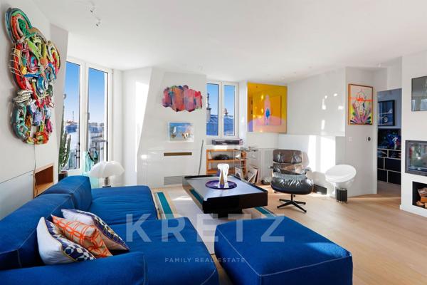 Penthouse Batignolles - Vue Tour Eiffel et Montmartre - 129m2 + 200m2 extérieur