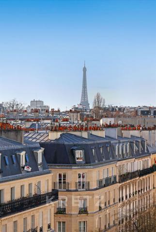 Penthouse Batignolles - Vue Tour Eiffel et Montmartre - 129m2 + 200m2 extérieur