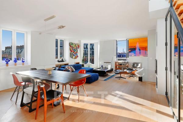 Penthouse Batignolles - Vue Tour Eiffel et Montmartre - 129m2 + 200m2 extérieur