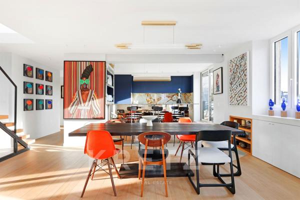 Penthouse Batignolles - Vue Tour Eiffel et Montmartre - 129m2 + 200m2 extérieur