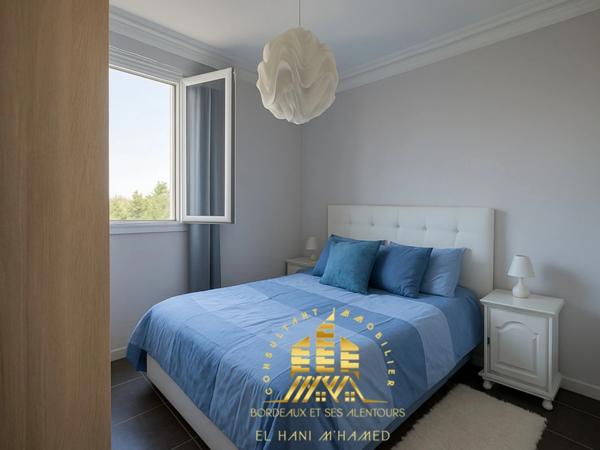 T4 DE 73 M² AU 3EME ET DERNIER ÉTAGE IDÉALEMENT SITUE AU PIED DU TRAMWAY ARRÊT PALMER .