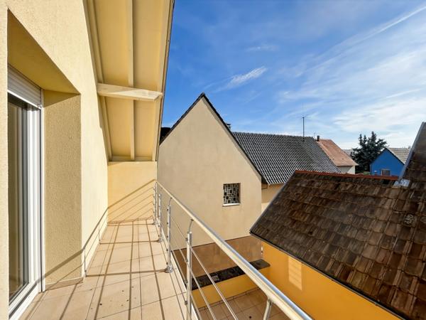 67550 Vendenheim – Duplex – 3 chambres – Terrasse – Première occupation – Réhabilitation
