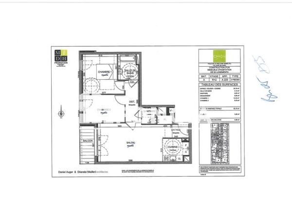 Location Appartement 3 pièces 62.1 m² - 199 RUE DU PARC Le Mee Sur Seine 77350