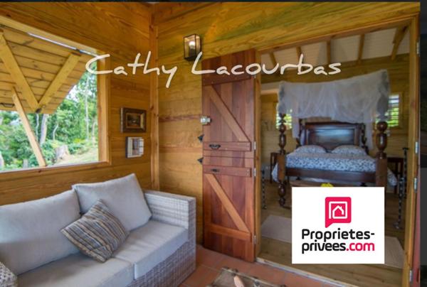 Petite Villa  de charme , vue exceptionnelle mer Caraibes -Pointe Noire