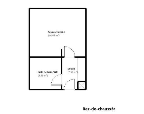 Studio à vendre 20,41 m² Montfermeil