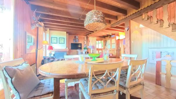 Charmant chalet familial à seulement 250 m de la télécabine – 4 chambres, terrasse ensoleillée et garage