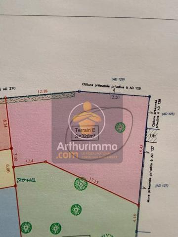 Vente                                                      Terrain
                        
                                         320 m2                     à Ormesson-sur-Marne