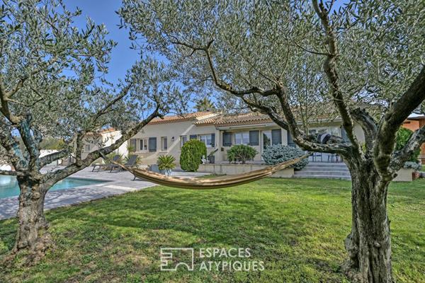 L’havre de quiétude, son local professionnel indépendant et son studio.