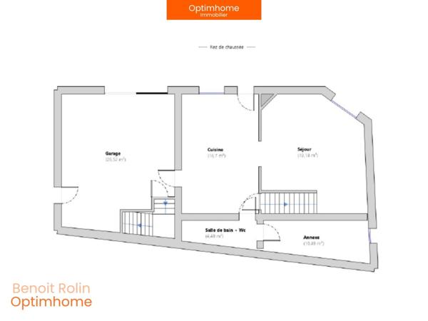 Maison à rénover entièrement – Environ 140 m² – Fort potentiel – Saosnes (72)