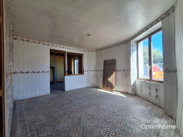 Maison à rénover entièrement – Environ 140 m² – Fort potentiel – Saosnes (72)