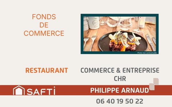 Restaurant – Emplacement exceptionnel à Saint-Jean-de-Monts