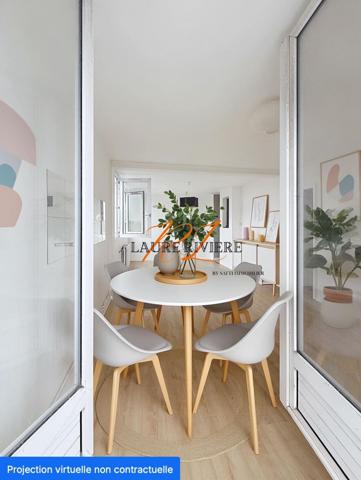 LOOS – T2 de 50 m² avec balcon et possibilité T3