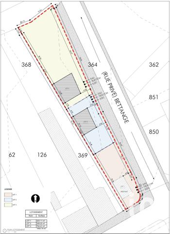 Terrain à vendre 750 m² Florange