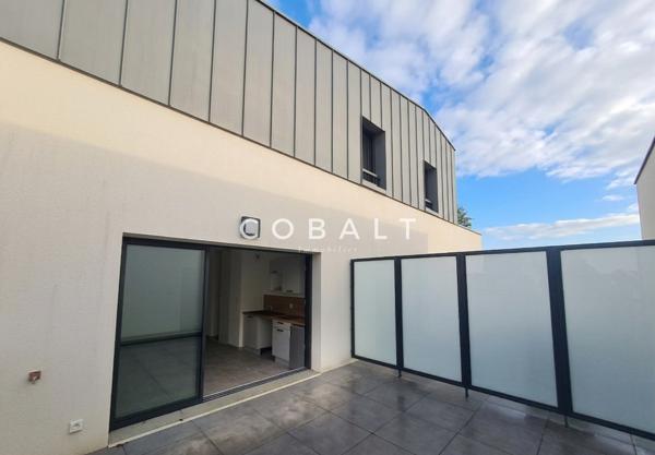Appartement T1 - 2023 - 35.80 m² - Terrasse - Parking + Cave + Local à vélos