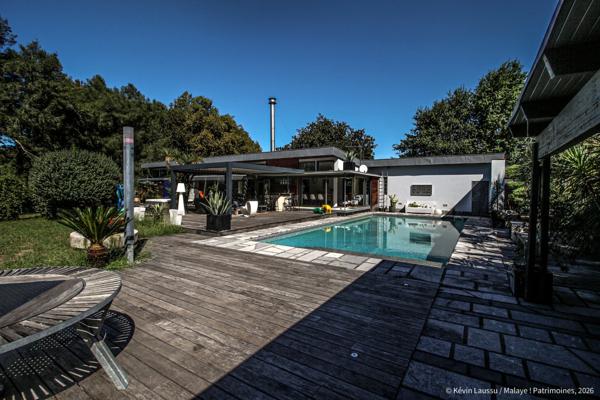 La maison de l'architecte Philippe Lissalt à Dax