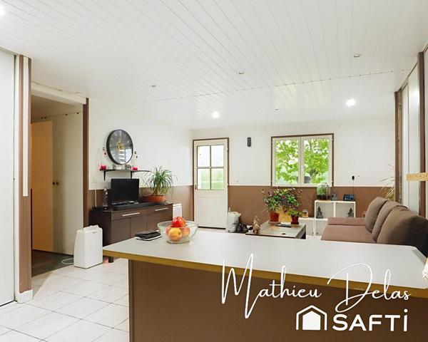 Maison familiale avec piscine, sous-sol aménagé et hangar – Semens, à deux pas de Saint-Macaire