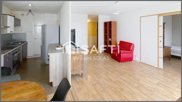 Appartement T5 Meublé - 4 Chambres - 2 SDE - Loggia - Cave + Parking - Proximité commodités - Bus