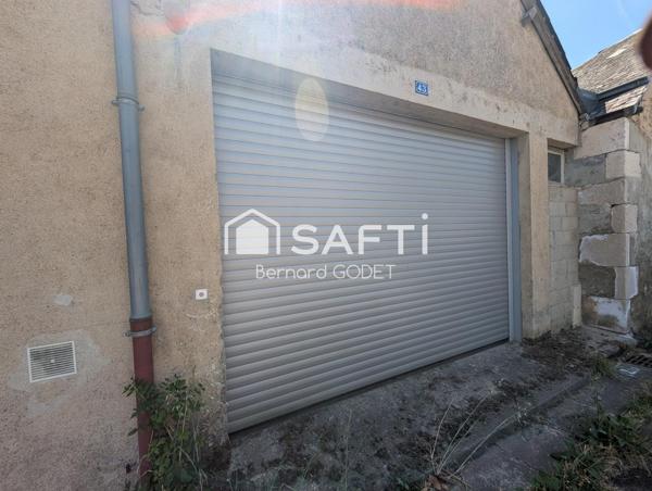 Garage d'environ 40 m² en plein centre de Civray