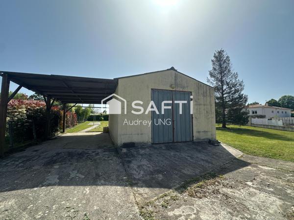 Terrain à bâtir au calme de 845 m² avec garage et carport – Fargues-Saint-Hilaire