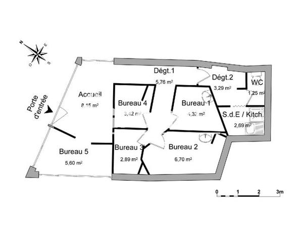 Location Local commercial 6 pièces 60 m² - 29/55 RUE DU GD FBG Chartres 28000