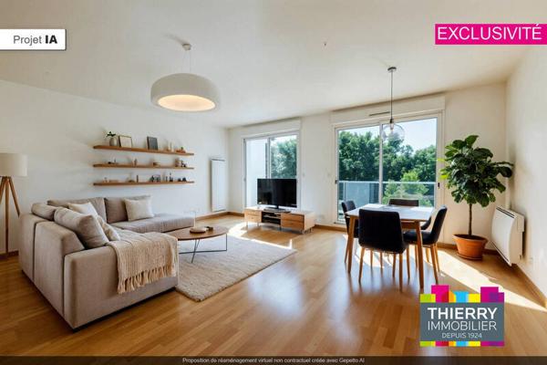 Appartement 4 pièces - 44000 Nantes -  Saint-Pasquier