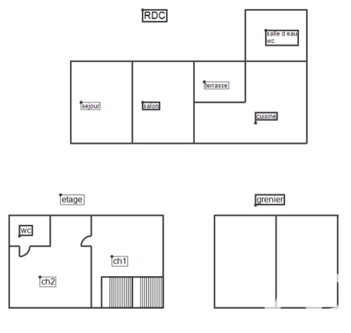 Maison à vendre 4 pièces 75 m² Fleury