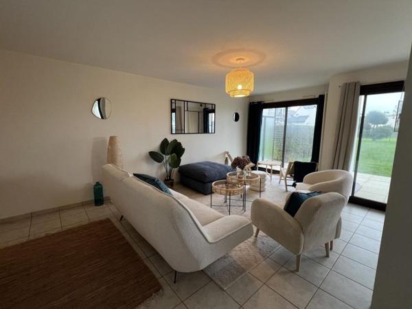 LARMOR-PLAGE -T5 meublé avec vue mer - Garage et Parking