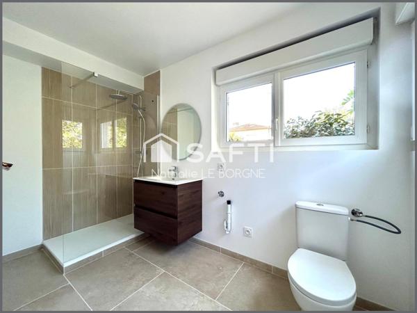 Bel appartement T3 avec jardin proche centre ville