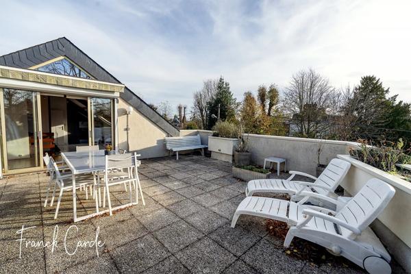 Mont-Saint-Aignan village – Duplex de standing avec grande terrasse sans vis-à-vis