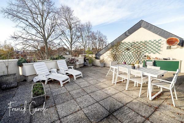 Mont-Saint-Aignan village – Duplex de standing avec grande terrasse sans vis-à-vis