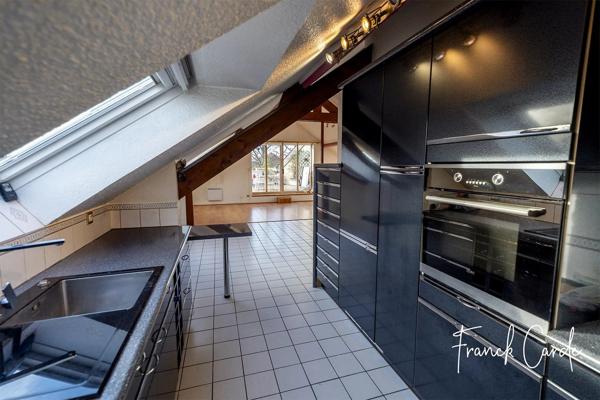 Mont-Saint-Aignan village – Duplex de standing avec grande terrasse sans vis-à-vis