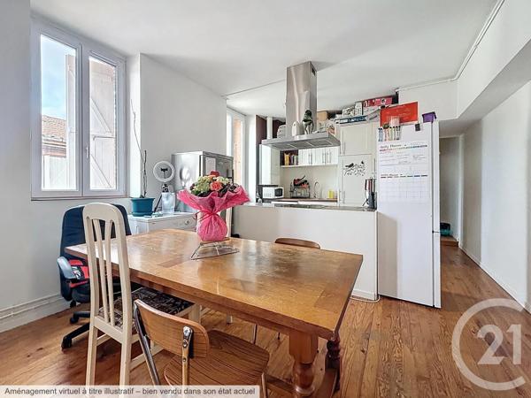Appartement F3 à vendre  3 pièces - 74,19 m 2   FOIX  - 09