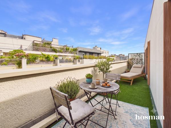 Balcon plein ciel ! Bel appartement 4 pièces de 79 m² - Gambetta - Rue de la Cour des Noues, Paris