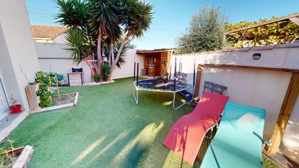 Frontignan (34110) Maison de ville Atypique T5, Jardin. FRONTIGNAN