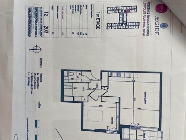 Appartement à AURAY, 56400 - 2 pièces 51m²