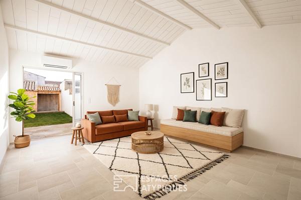 Ancien chai rénové en coeur de village