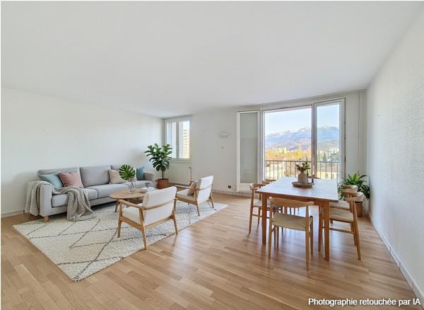 APPARTEMENT T4 - ETAGE ELEVE - VUE MONTAGNES - GARAGE BOX