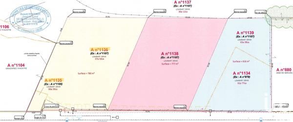 Terrain à vendre 780 m² Honnecourt-sur-Escaut